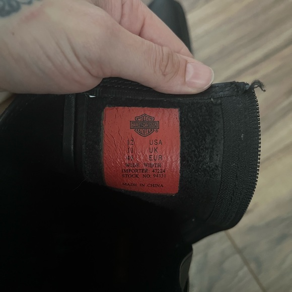 Harley Davidson Riding Boots - Picture 6 of 7